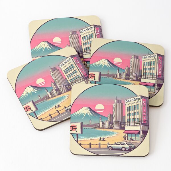 Item preview, City Pop by Mt. Fuji designed and sold by CafeArtsDesigns.