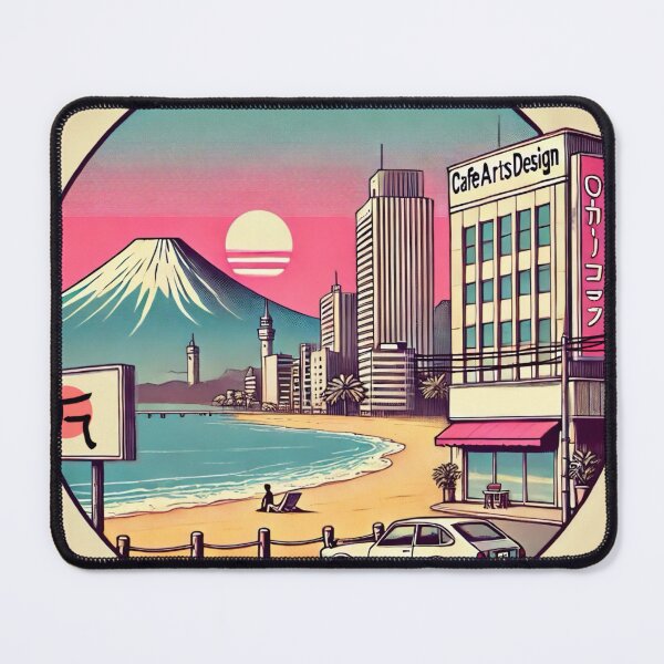 Item preview, City Pop by Mt. Fuji designed and sold by CafeArtsDesigns.