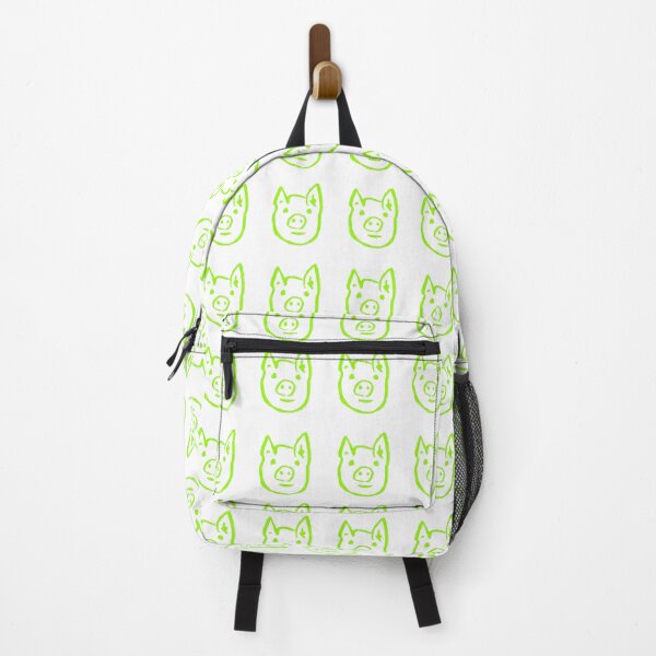 Item preview, Neon Lime Green Piggy Face  designed and sold by MagentaTwilight.