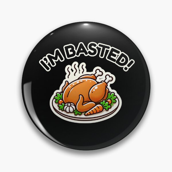 Item preview, I'm Basted! Thanksgiving Platter designed and sold by LewpyG.