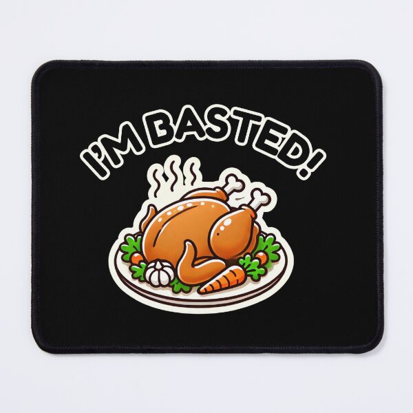 Item preview, I'm Basted! Thanksgiving Platter designed and sold by LewpyG.