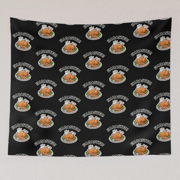 Item preview, I'm Basted! Thanksgiving Platter designed and sold by LewpyG.
