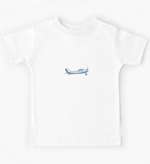 This is My Lucky Flying Shirt Funny Pilot Design Kids Tee