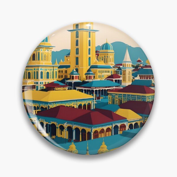 Item preview, Padawan Malaysia Vintage Travel Tourism designed and sold by TravelersGems.