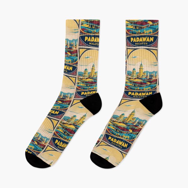 Item preview, Padawan Malaysia Vintage Travel Tourism designed and sold by TravelersGems.