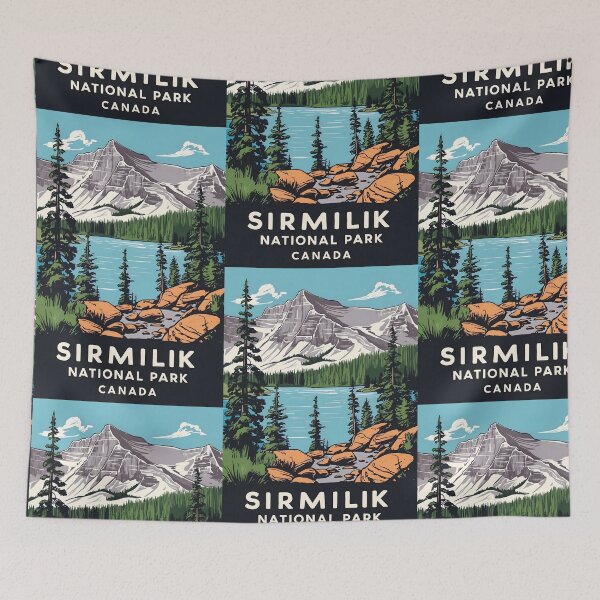 Item preview, Sirmilik National Park Canada Vintage Travel Tourism  designed and sold by TravelersGems.
