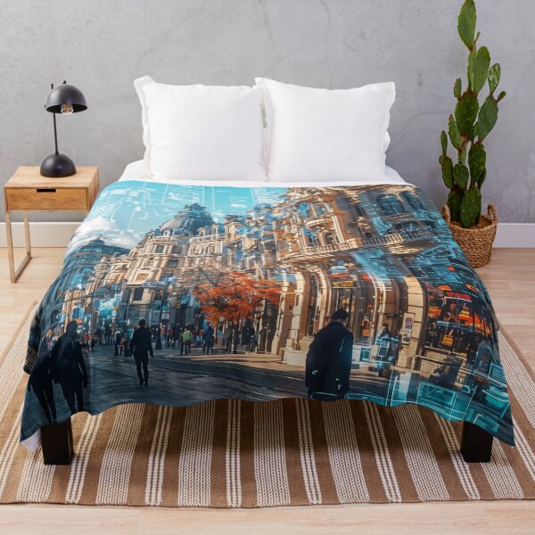 Item preview, Echoes of the Future: A Digital Metropolis Awakens designed and sold by oanaunciuleanu.