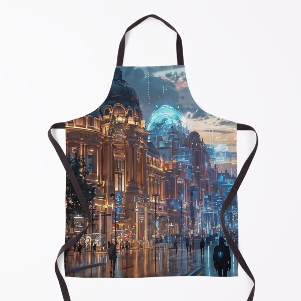 Item preview, Echoes of the Future: A Digital Metropolis Awakens designed and sold by oanaunciuleanu.