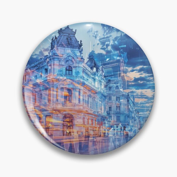 Item preview, Echoes of the Future: A Digital Metropolis Awakens designed and sold by oanaunciuleanu.