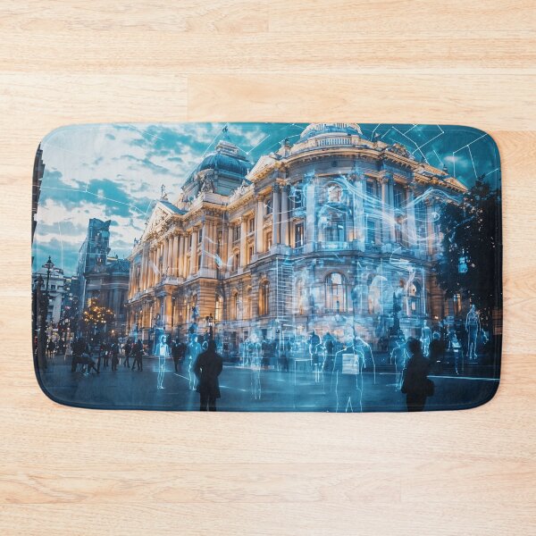 Item preview, Echoes of the Future: A Digital Metropolis Awakens designed and sold by oanaunciuleanu.