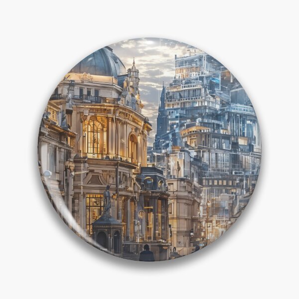 Item preview, Echoes of the Future: A Digital Metropolis Awakens designed and sold by oanaunciuleanu.