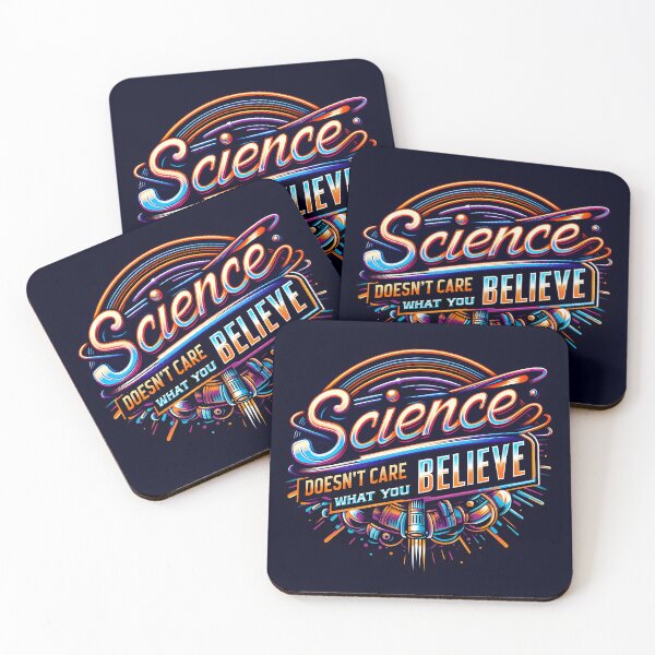 Item preview, Science Doesn't Care What You Believe, typography designed and sold by maxmaj.