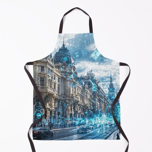 Item preview, Echoes of the Future: A Digital Metropolis Awakens designed and sold by oanaunciuleanu.