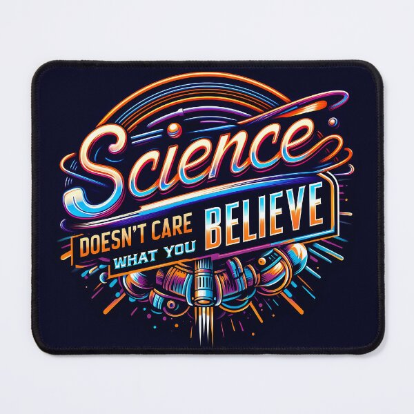 Item preview, Science Doesn't Care What You Believe, typography designed and sold by maxmaj.