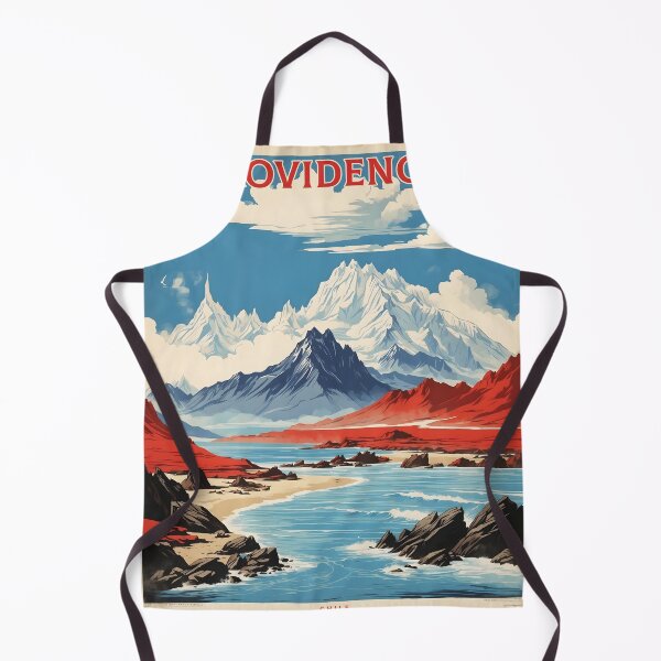 Item preview, Cartel retro vintage de turismo de Providencia Chile designed and sold by TravelersGems.