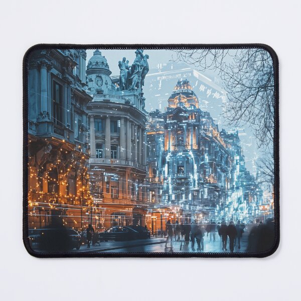 Item preview, Echoes of the Future: A Digital Metropolis Awakens designed and sold by oanaunciuleanu.
