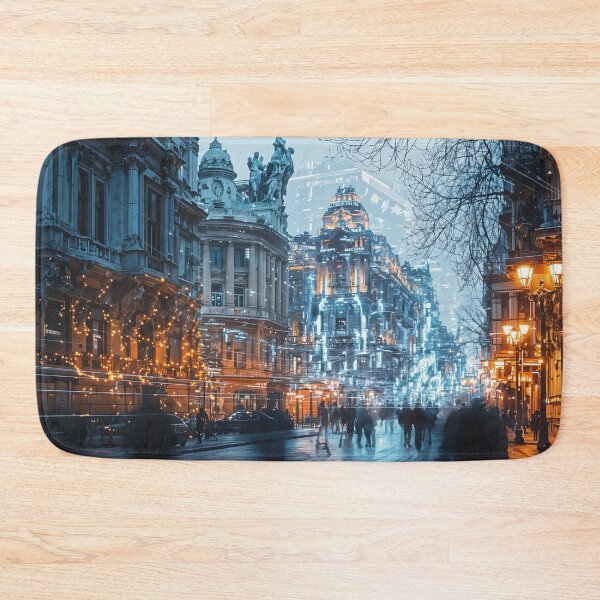 Item preview, Echoes of the Future: A Digital Metropolis Awakens designed and sold by oanaunciuleanu.