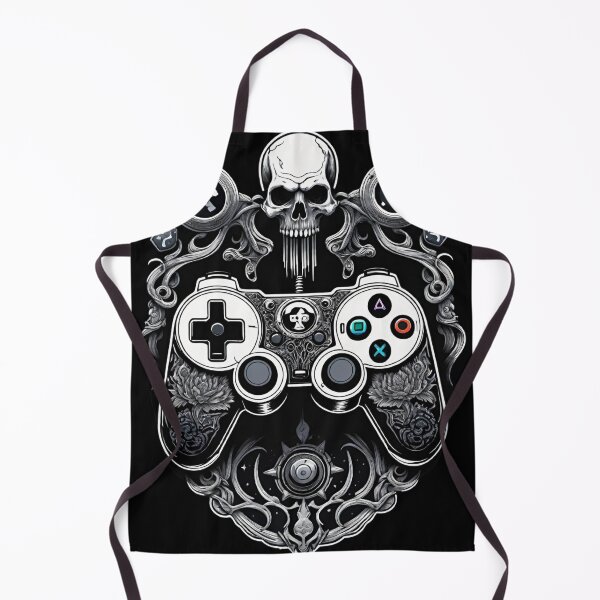 Item preview, Black and white video game controller designed and sold by Heaven Welch.