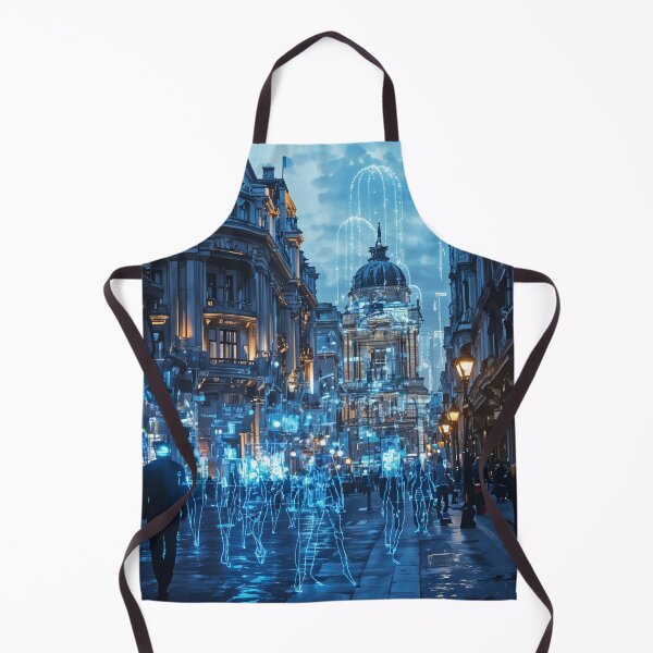 Item preview, Echoes of the Future: A Digital Metropolis Awakens designed and sold by oanaunciuleanu.