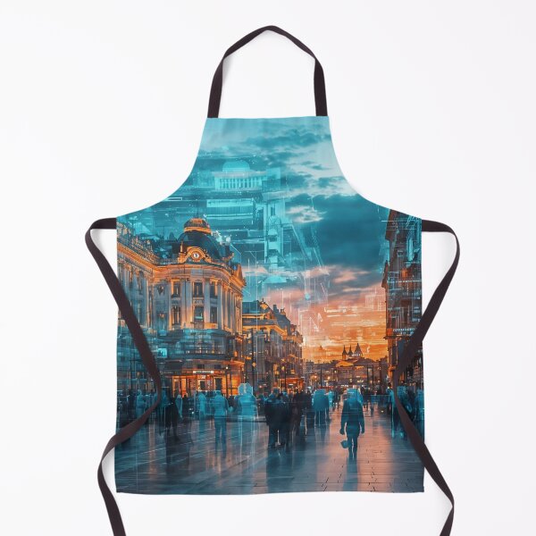 Item preview, Echoes of the Future: A Digital Metropolis Awakens designed and sold by oanaunciuleanu.