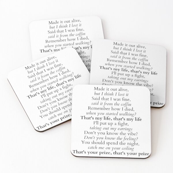 Item preview, Gracie Abrams That’s So True Lyrics | Shirt, Sticker, Tour, Made It Out Alive Song TikTok Trend designed and sold by WishfulWolf.