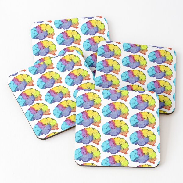 Item preview, Brain, Watercolor and Ink designed and sold by ellisartstudio.
