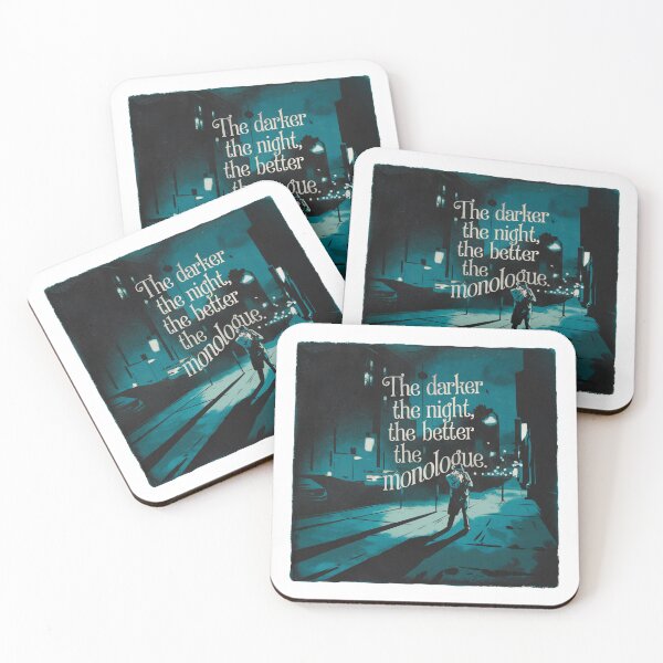 Item preview, The darker the night, the better the monologue classic noir film designed and sold by CogniCraft.