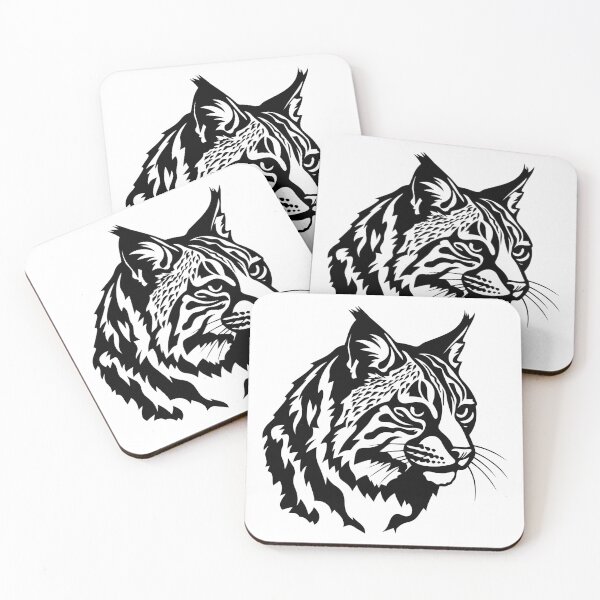 Item preview, Bobcat Lynx Wildcat Bobtail Felis Woods Predator Feline designed and sold by inkoutninja.