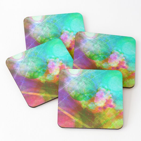 Item preview, "Colorful Colliding Nebulae" designed and sold by Spaceart9.