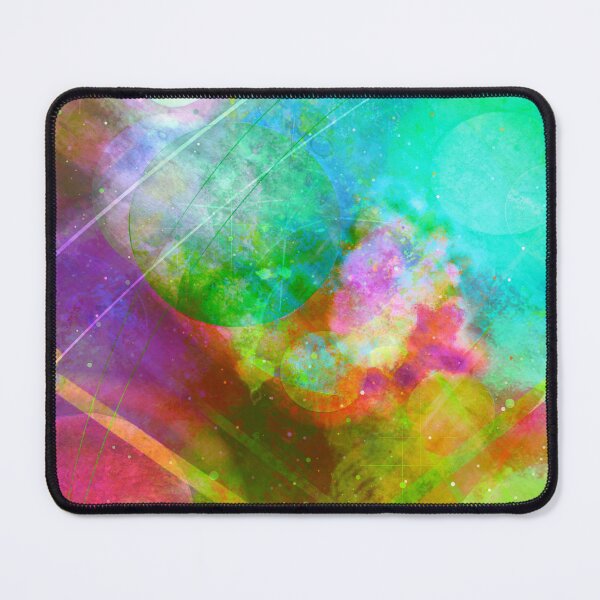 Item preview, "Colorful Colliding Nebulae" designed and sold by Spaceart9.