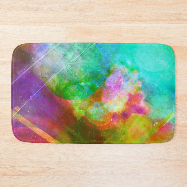 Item preview, "Colorful Colliding Nebulae" designed and sold by Spaceart9.