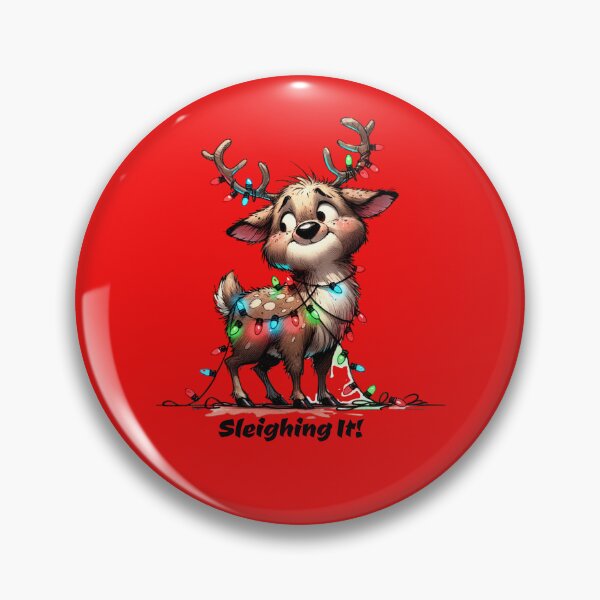 Item preview, Sleighing it! Reindeer  designed and sold by MamaShepShop.
