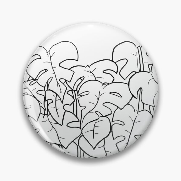 Item preview, Monstera, Simple Illustration designed and sold by FlippyDraws.