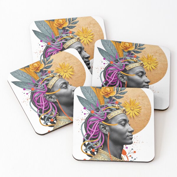 Item preview, Egypt Goddes mythology woman with flowers Fantastic character  designed and sold by SciFimani.