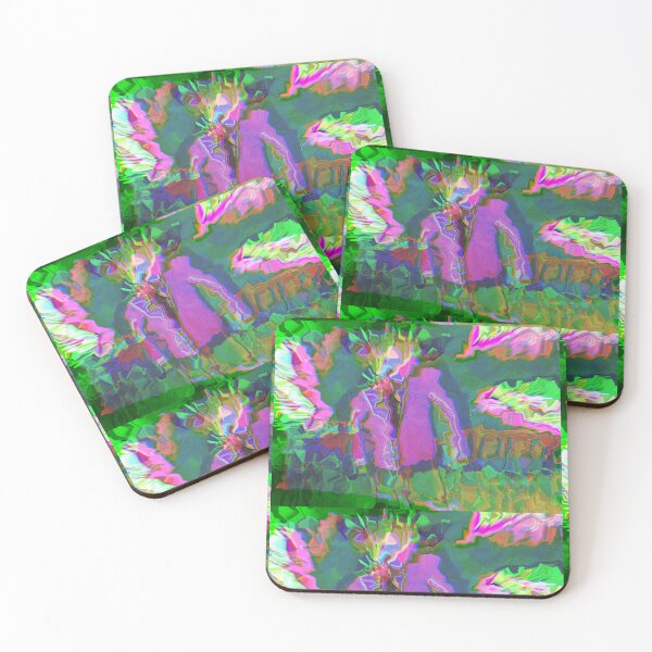 Item preview, Crone Glitch art 2 (Green Waves) designed and sold by OmegaRedFan.