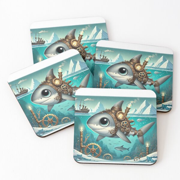 Item preview, Steampunk Greenland Shark designed and sold by Sillytoe.