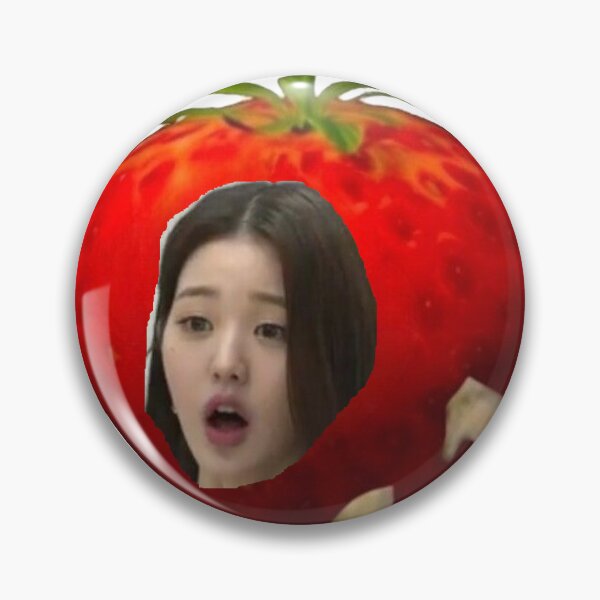 Item preview, strawberry wonyoung meme designed and sold by aeiia.