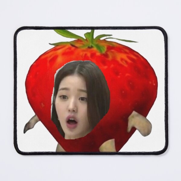 Item preview, strawberry wonyoung meme designed and sold by aeiia.