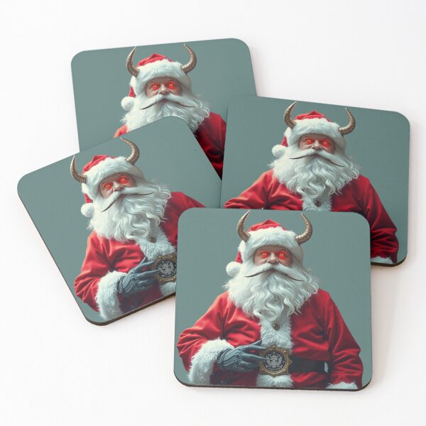 Item preview, Demonic Santa Claus with Horns designed and sold by WILD-WILD-CAT.