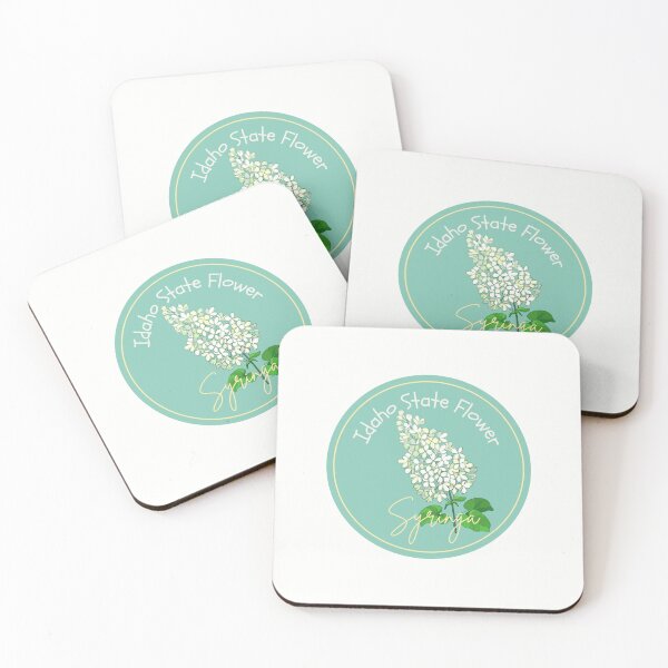 Item preview, Idaho State Flower Syringa Classic T-shirt sticker designed and sold by ThinkNature!.