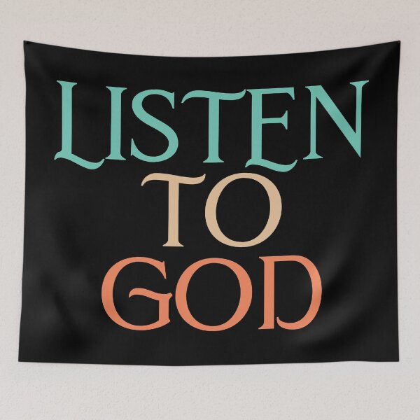 Item preview, Listen to God - Faithful Guidance designed and sold by Lillyamstronger.
