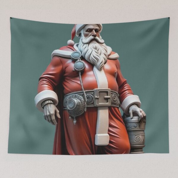 Item preview, Steampunk Santa Claus Statue designed and sold by WILD-WILD-CAT.