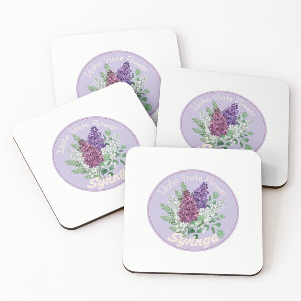 Item preview, Idaho State Flower Syringa Classic T-shirt sticker designed and sold by ThinkNature!.