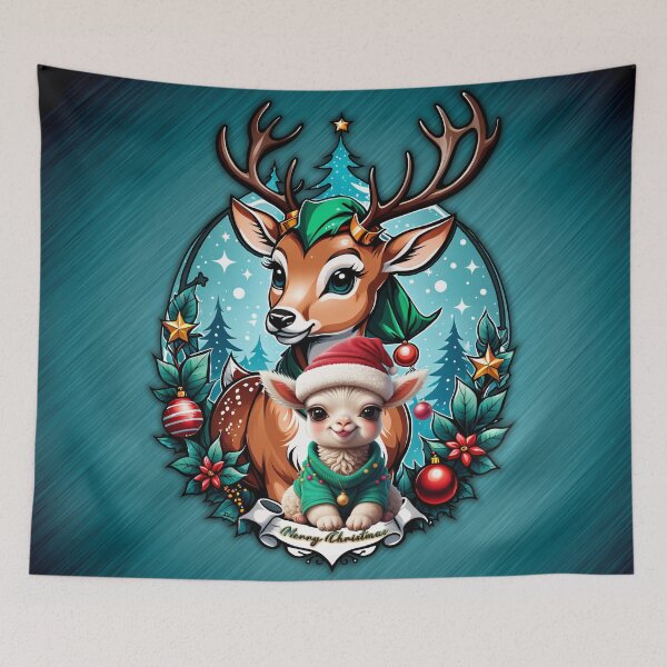 Item preview, Cheerful and inviting Christmas illustration designed and sold by nicky2342.