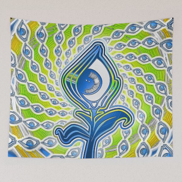 Item preview, InfiniteEyeBloom2 designed and sold by Klaus Bremner (Autotelic Art).
