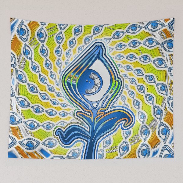 Item preview, InfiniteEyeBloom3 designed and sold by Klaus Bremner (Autotelic Art).