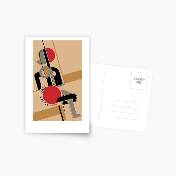 Bauhaus Nude Postcard