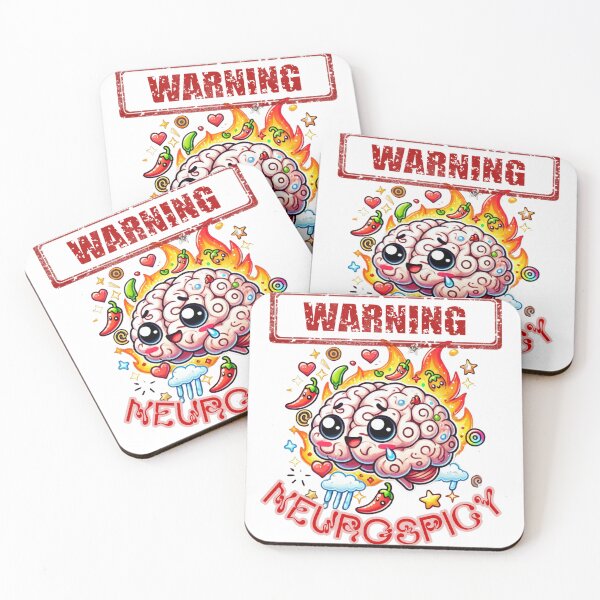 Item preview, Warning: Neurospicy  designed and sold by Amerzbaberz.