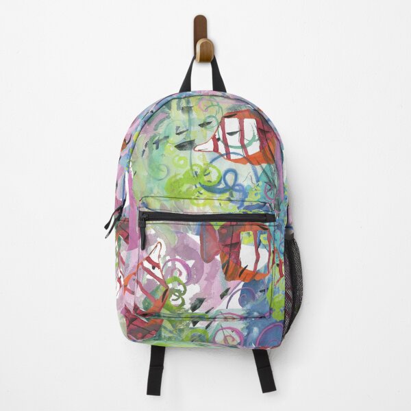Item preview, Chaotic Splatter Tropical Fish Collage designed and sold by FaireWaveArt.