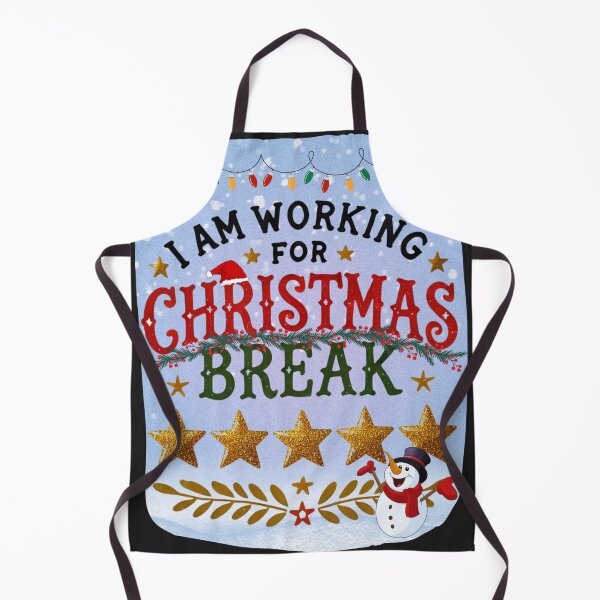 Item preview, I Am Working For Christmas Break, 5 Stars designed and sold by Crafty Capers Drift.